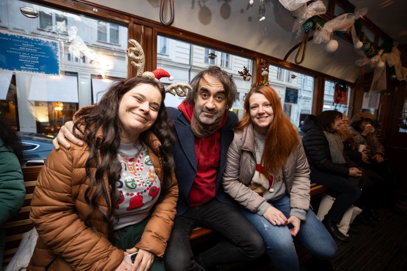 Vánoční tramvaj foto zdroj DENDRIT 171