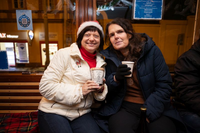 Vánoční tramvaj foto zdroj DENDRIT 194