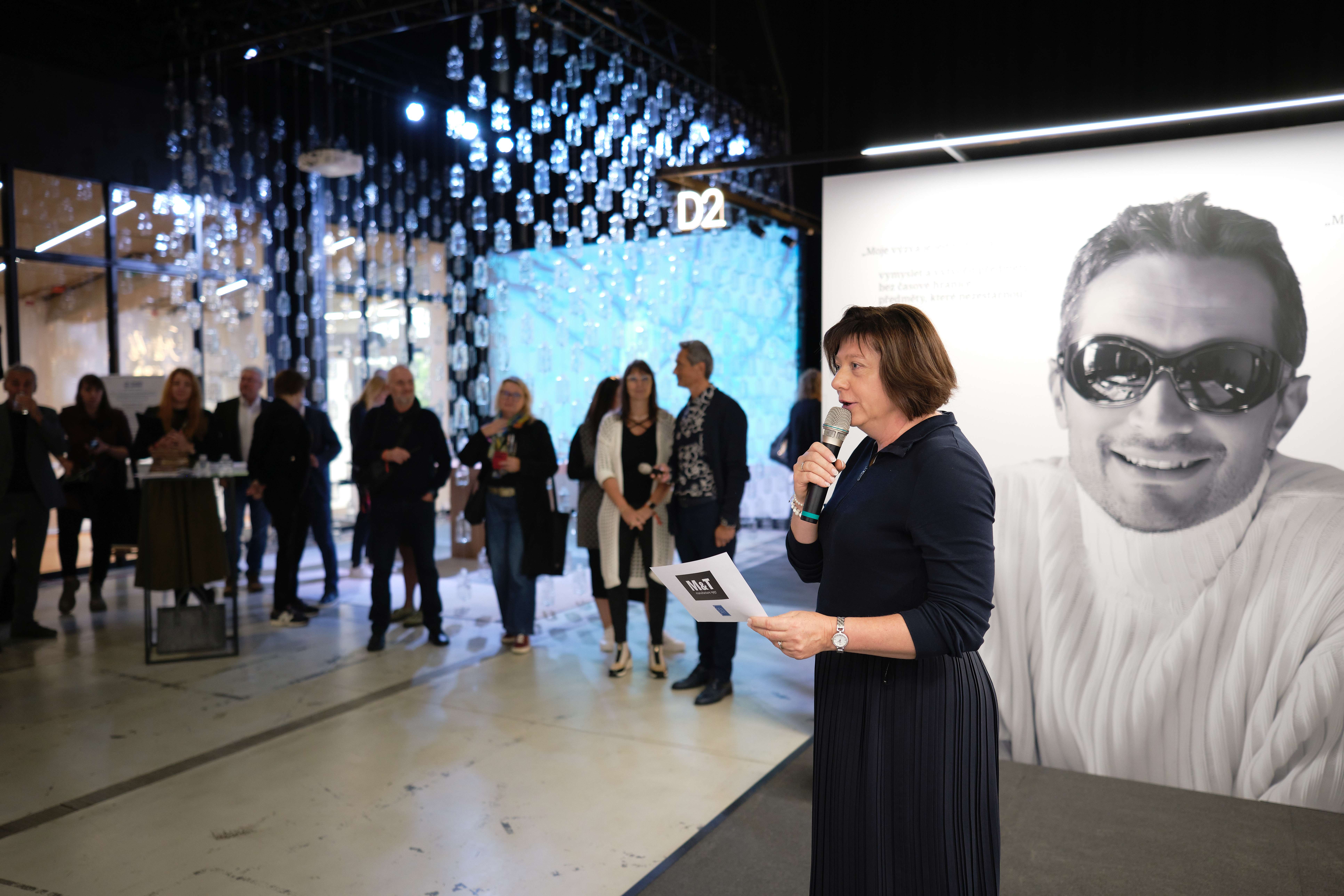 Designblok 2025 expozice MT Autoklika design David Bodino tiskova konference foto David Kraus pro MT 12