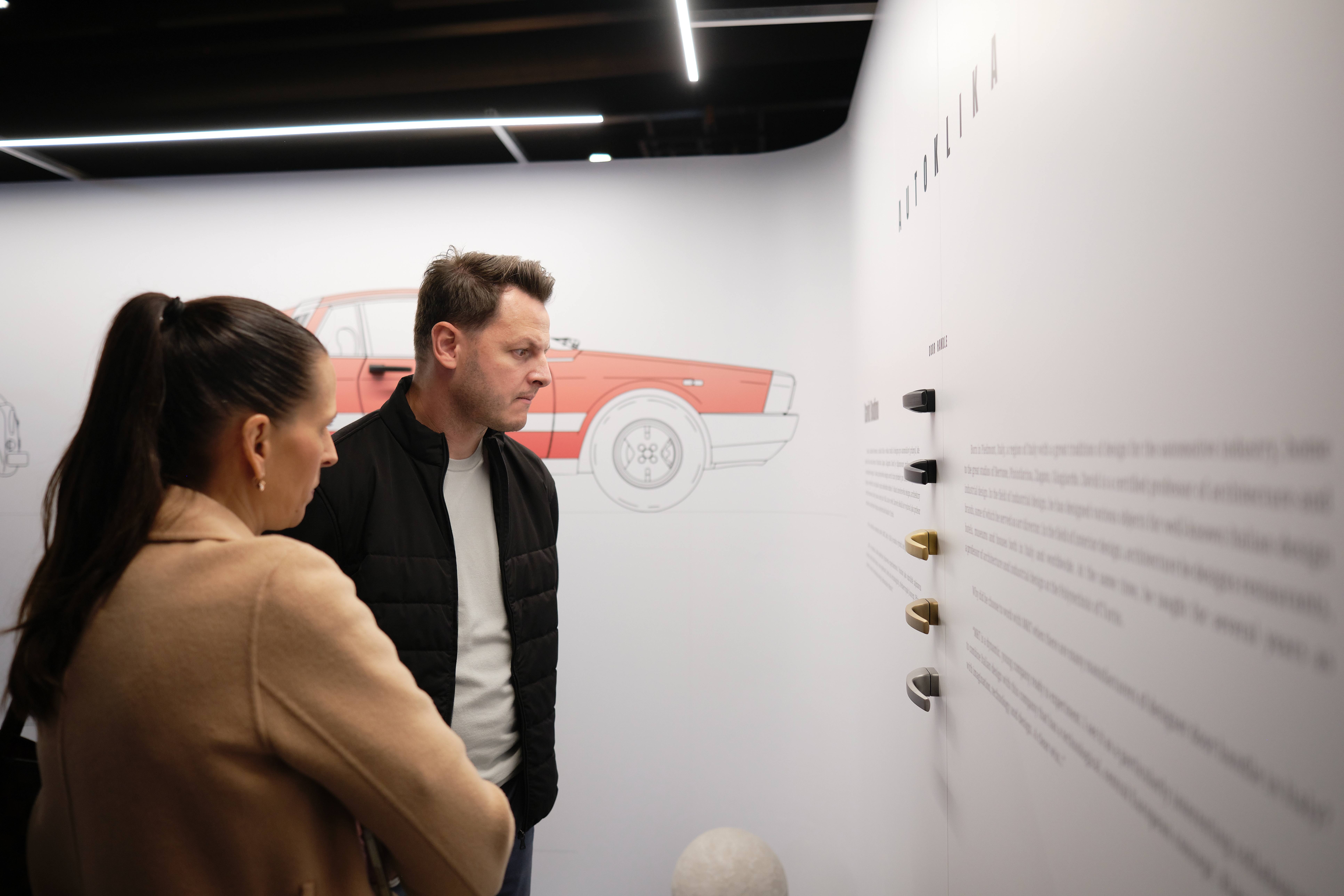 Designblok 2025 expozice MT Autoklika design David Bodino tiskova konference foto David Kraus pro MT 14