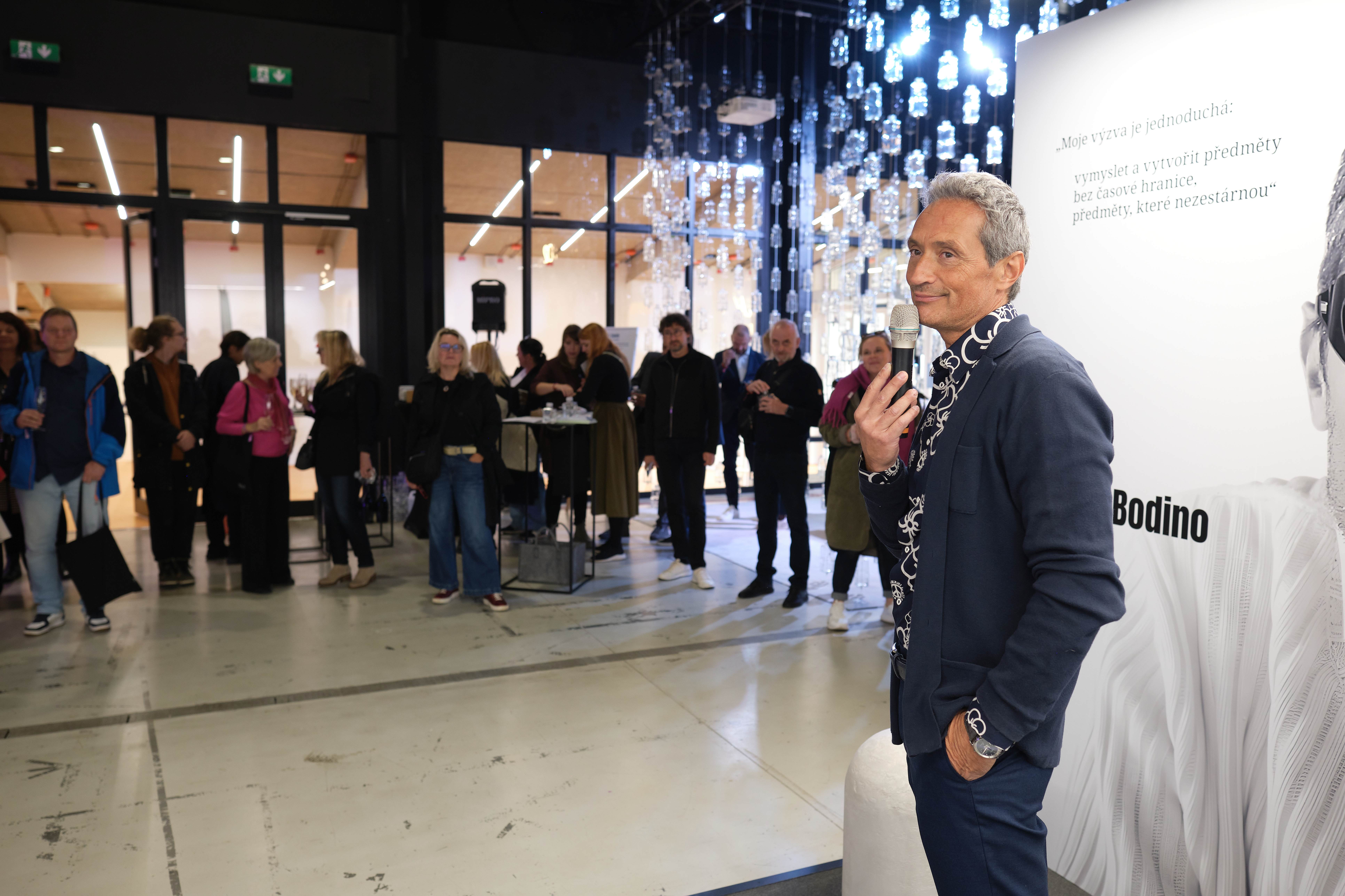 Designblok 2025 expozice MT Autoklika design David Bodino tiskova konference foto David Kraus pro MT 7