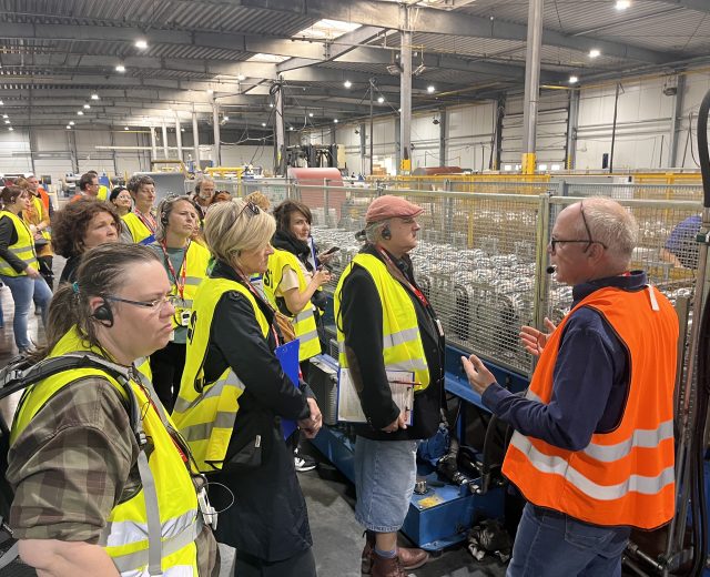 S novináři do Ostravy za plechovými krytinami